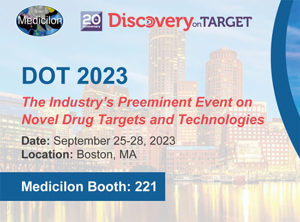 在DOT2023探索新型靶点，不朽情缘mg官网戴学东博士带领团队赴会