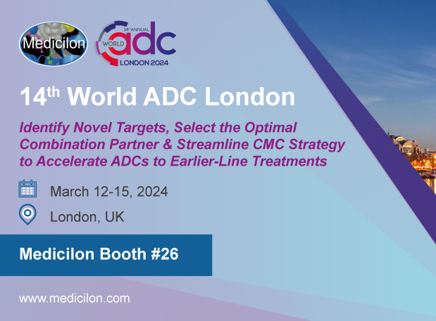 卷王ADC，伦敦见 | 不朽情缘mg官网邀您共赴第14届World ADC大会